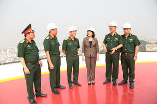 Phó Chủ tịch nước thăm, làm việc tại Bệnh viện Quân y 175