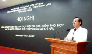 Hiện thực hóa cam kết bảo vệ môi trường
