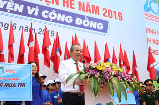 Ra quân chiến dịch tình nguyện hè năm 2019