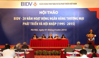 BIDV-20 năm chuyển sang hoạt động ngân hàng thương mại: Phát triển và Hội nhập