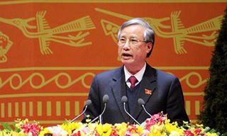 Ông Trần Quốc Vượng Thường trực Ban Bí thư trong thời gian ông Đinh Thế Huynh điều trị bệnh