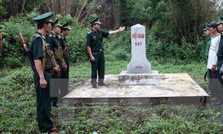 Hoàn thành tôn tạo hệ thống mốc quốc giới Việt Nam-Lào