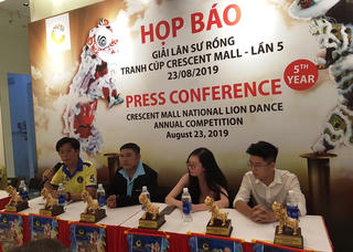 40 đội Lân Sư Rồng tham gia giải đấu tranh Cúp Crescent Mall lần thứ 5