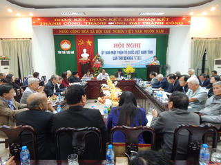 Thừa Thiên - Huế: Tổng kết công tác Mặt trận năm 2018