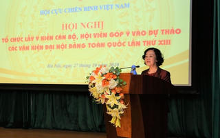 Phát huy vai trò Hội Cựu chiến binh