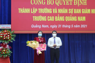Thành lập Trường Cao đẳng Quảng Nam