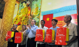 Ngày đặc biệt ở ấp Hoà Lạc A