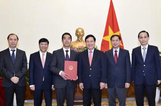 Công bố quyết định bổ nhiệm ông Tô Anh Dũng giữ chức Thứ trưởng Bộ Ngoại giao
