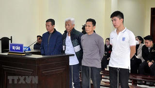 Án tù cho nhóm đối tượng chống người thi hành công vụ ở Thanh Hóa