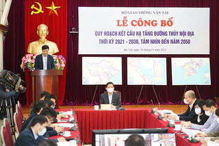 Bộ GTVT: Quy hoạch kết cấu hạ tầng đường thủy đến năm 2030