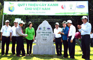 Quỹ 1 triệu cây xanh đã đến Đất Mũi