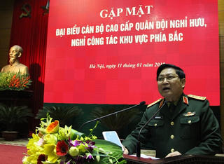 Cán bộ cao cấp Quân đội đã nghỉ hưu là lực lượng chính trị quan trọng