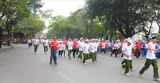 350 nghìn người tham gia ngày chạy Olympic