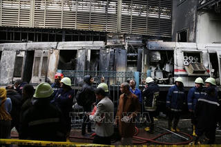 Ai Cập: Công bố nguyên nhân vụ tai nạn gây hỏa hoạn tại nhà ga Cairo