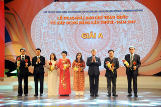 54 tác phẩm báo chí được trao giải thưởng Búa liềm vàng