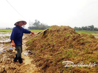 Thừa Thiên - Huế: Ruộng bị bồi lấp người dân lo lắng trễ vụ