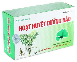 Đình chỉ lưu hành thuốc viên bao đường Hoạt huyết dưỡng não
