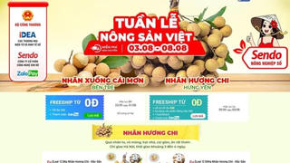 Nhãn lồng Hưng Yên lên sàn thương mại điện tử
