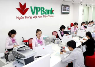 Lợi nhuận trước thuế của VPBank tăng 64% so với 2016