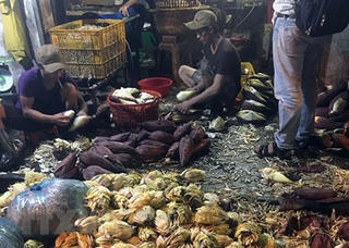 Phát hiện hai cơ sở sơ chế hoa chuối ngâm hóa chất và hàn the