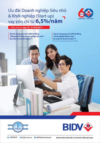 Đồng hành cùng doanh nghiệp siêu nhỏ và khởi nghiệp vay vốn chỉ từ 6,5% năm