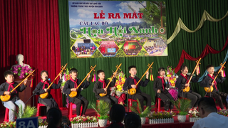 Đưa hát then vào trường học