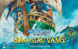 'Doraemon: Nobita và Đảo giấu vàng' thu về hơn nửa tỷ USD sau 1 tháng