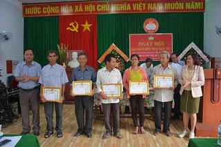 Quảng Ngãi: Tưng bừng Ngày hội Đại đoàn kết tại Khu dân cư điểm của tỉnh