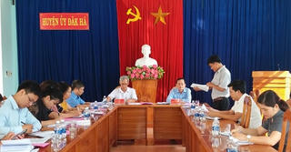 Kon Tum: Ban Tuyên giáo Trung ương làm việc tại huyện Đăk Hà