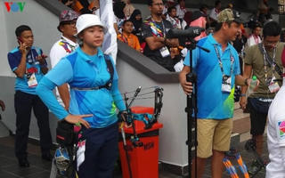 Đoàn TTVN có tấm huy chương đầu tiên từ môn bắn cung