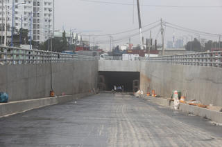 Chuẩn bị thông xe hầm chui Mỹ Thủy
