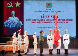Nhà hát Công an Nhân dân kỷ niệm 40 năm thành lập