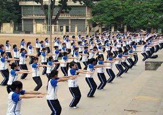 Bảo đảm 100% học sinh, sinh viên được luyện tập thể thao