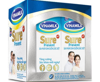 Vinamilk Sure Prevent mới - Chất lượng quốc tế giúp hồi phục sức khỏe nhanh cho người già