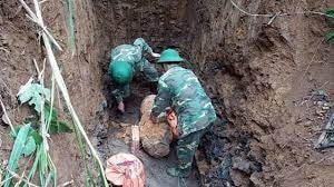 Hủy nổ an toàn quả bom sót lại sau chiến tranh