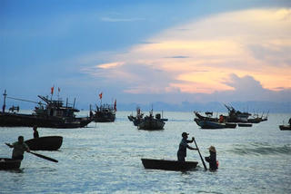 [ẢNH] Độc đáo chợ cá Tam Tiến