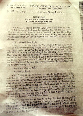 Cán bộ xã cho thuê hàng chục nghìn m2 đất trái luật