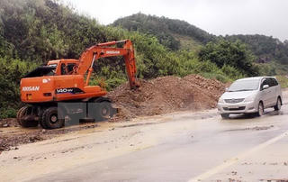 Lạng Sơn:  Các tuyến đường bị sạt lở cơ bản đã thông xe