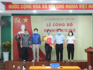 Quảng Nam: Sở Công Thương có tân Phó Giám đốc