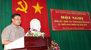 Công tác tuyên giáo phải bám sát thực tiễn, không né tránh những vấn đề khó