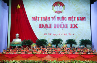 Khai mạc Đại hội đại biểu toàn quốc MTTQ Việt Nam lần thứ IX