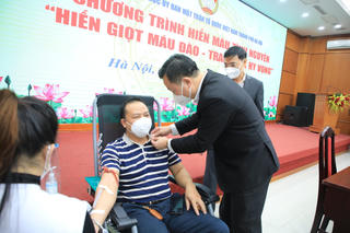 Hà Nội: Các tổ chức tôn giáo tham gia hiến máu tình nguyện