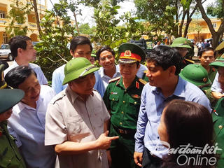 Nghệ An: Phải khắc phục nhanh bão số 10 để học sinh đến trường