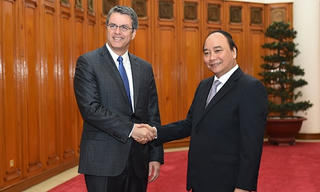 Thủ tướng Nguyễn Xuân Phúc tiếp Tổng Giám đốc WTO