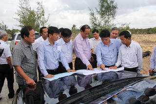 Tuyến đường chiến lược kết nối biển với đất liền và sân bay Chu Lai