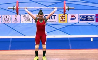 Trần Lê Quốc Toàn thất bại ở giải cử tạ VĐQG 2016