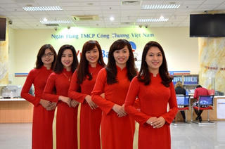 Ngân hàng TMCP Công thương Việt Nam: Tuyển dụng cán bộ lễ tân văn phòng T7.2015