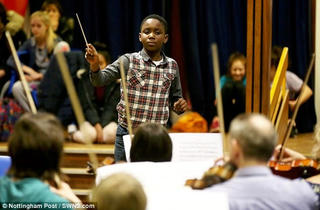 Nhạc trưởng 11 tuổi