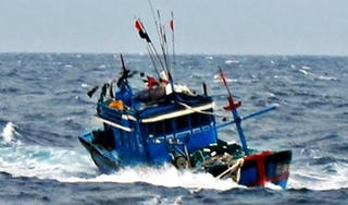 Tìm kiếm ngư dân mất tích khi tàu cá gặp nạn