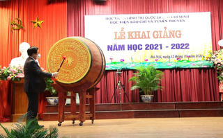 Học viện Báo chí và Tuyên truyền khai giảng năm học mới 2021-2022